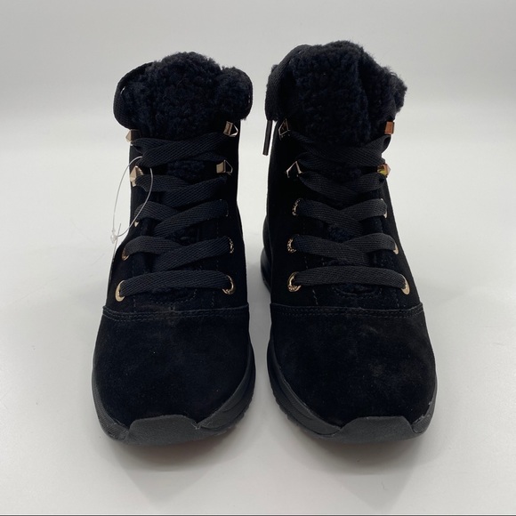 Taryn Rose Zahara Weatherproof Black Ankle Boots - Picture 2 of 9